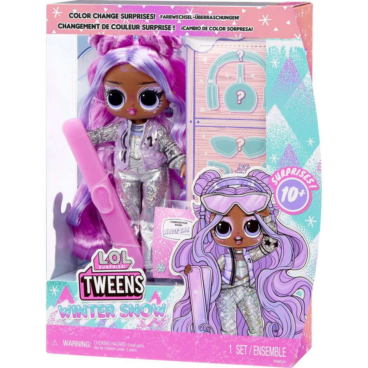 L.O.L. Surprise! Zimní Tweens panenka Violet Snow