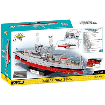 Cobi 4843 I. světová válka USS Arizona BB-39