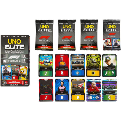 Mattel Uno Formula 1 Elite racers