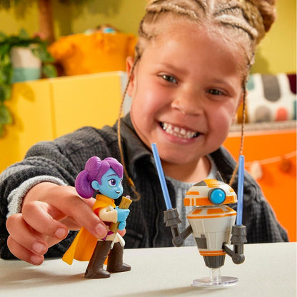Hasbro Star Wars Young Jedi Adventures Duel Lys Solay vs. Training Droid
