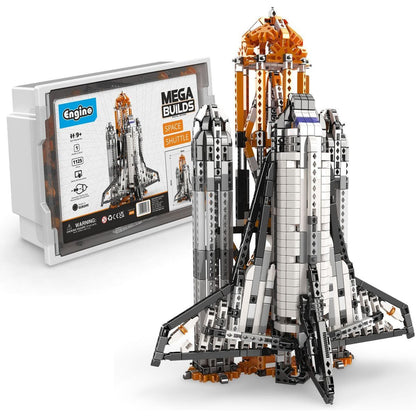 Engino Mega Builds Raketoplán Challenger