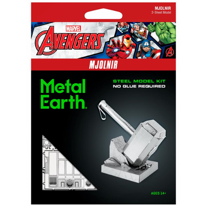 Metal Earth 3D Puzzle Marvel Thorovo kladivo 24 dílků