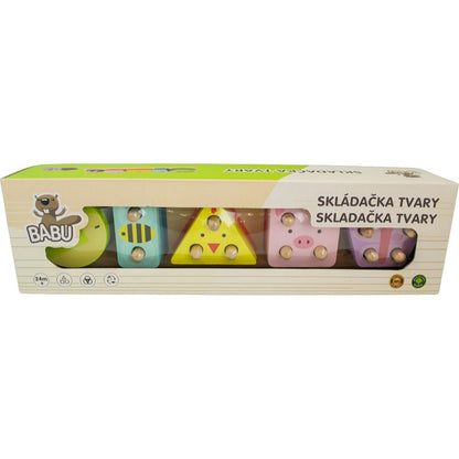 BABU - Skládačka tvary