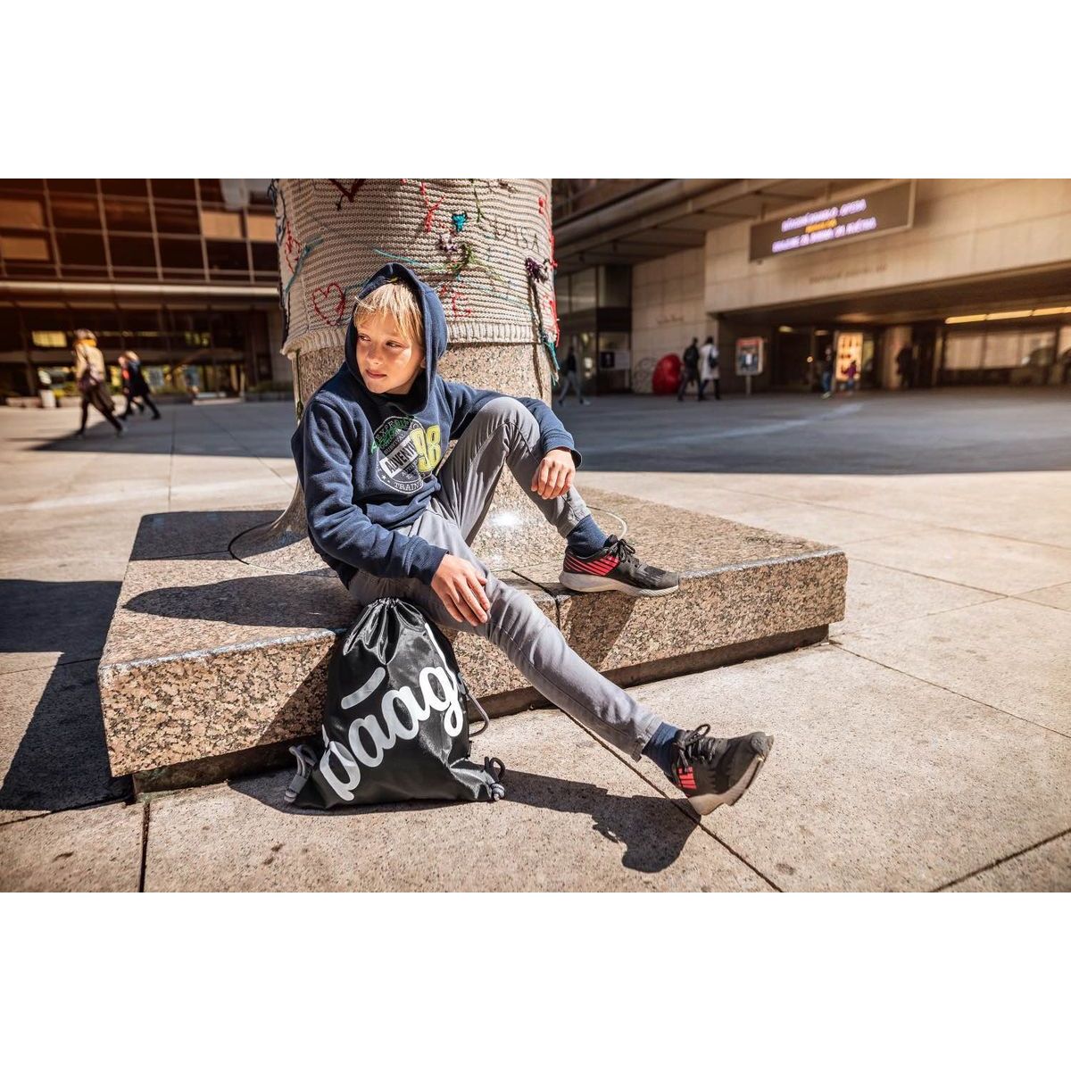 BAAGL Sáček Skate Black