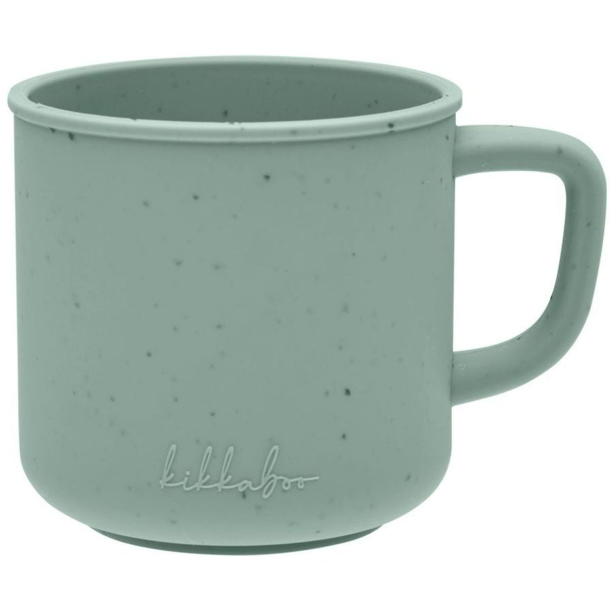 KikkaBoo Hrnek Platinum Silicone Sage