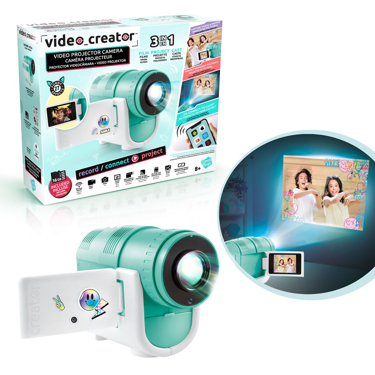 CREATOR Kamera Video projektor