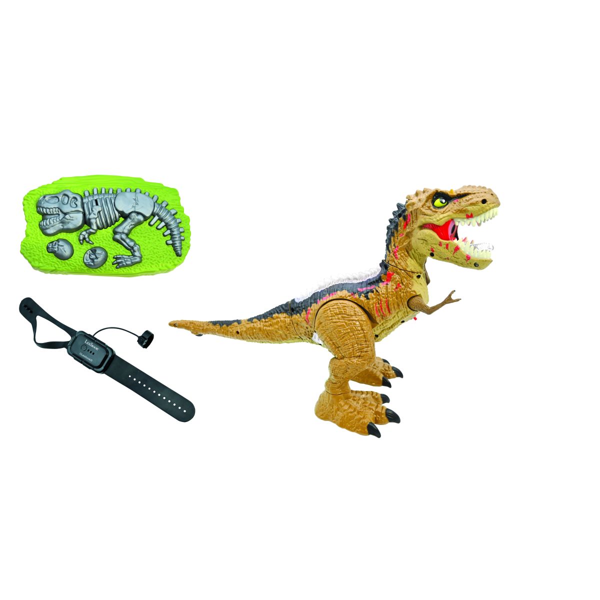 Lexibook T-Rex na dálkové ovládání s kouřovými efekty