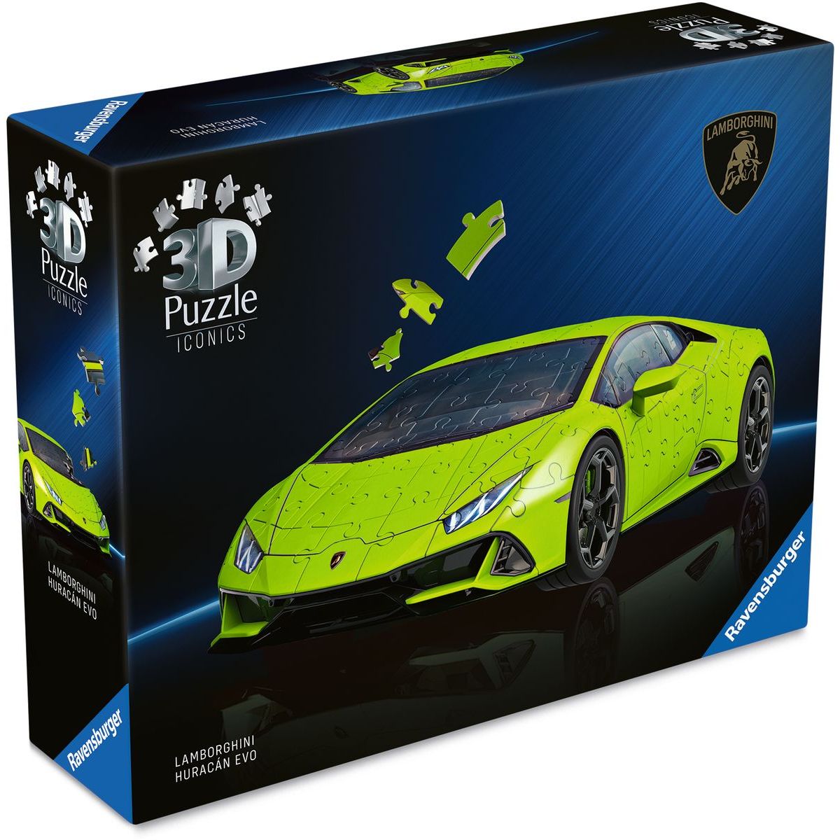 Ravensburger Iconics: Lamborghini Huracán Evo zelené