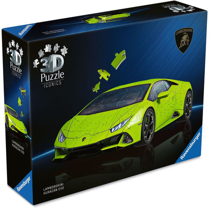 Ravensburger Iconics: Lamborghini Huracán Evo zelené