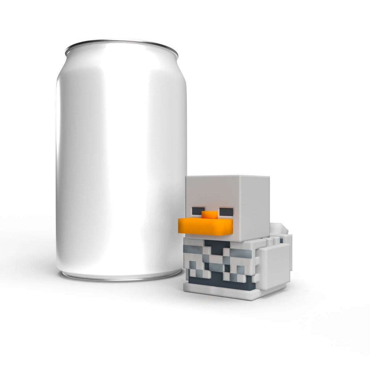 Tubbz kachnička malá Minecraft - Skeleton