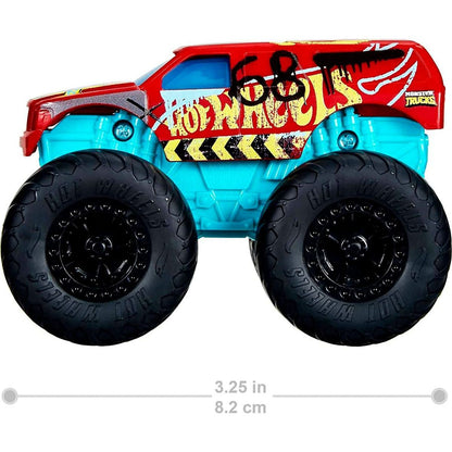 Hot Wheels Monster Trucks svítící a rámusící vrak Demo Derloy