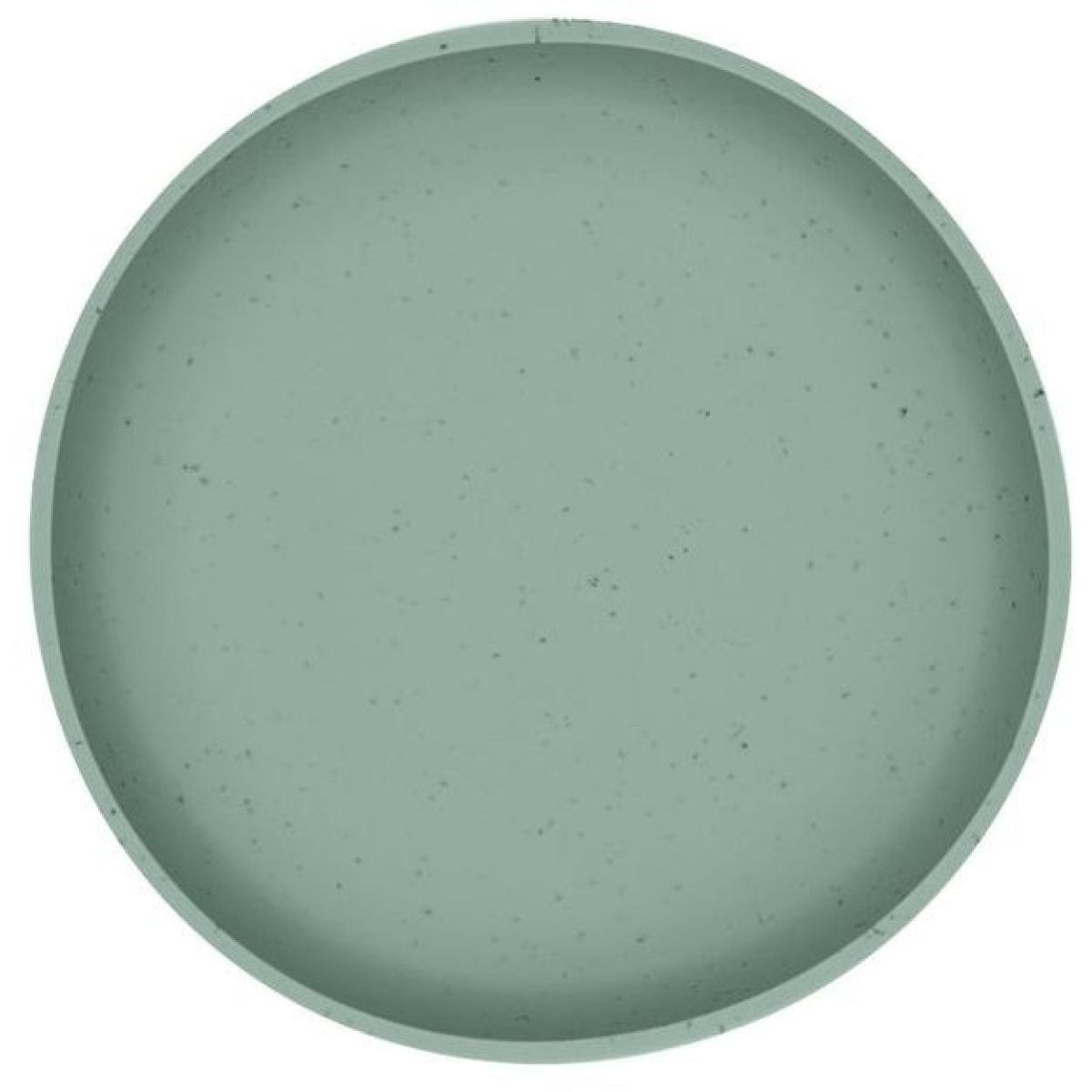KikkaBoo Talíř Platinum Silicone Sage