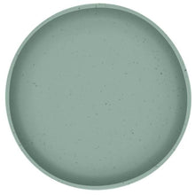KikkaBoo Talíř Platinum Silicone Sage