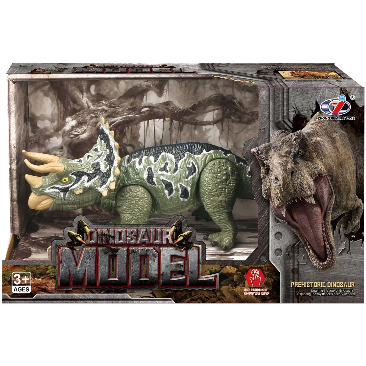 Dinosaurus 4 druhy 15 cm (F2)