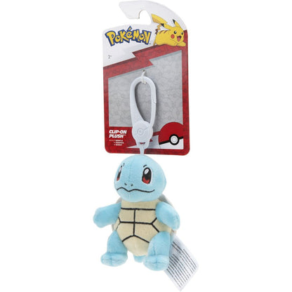 Jazwares Pokémon Clip plyšový 10 cm Squirtle