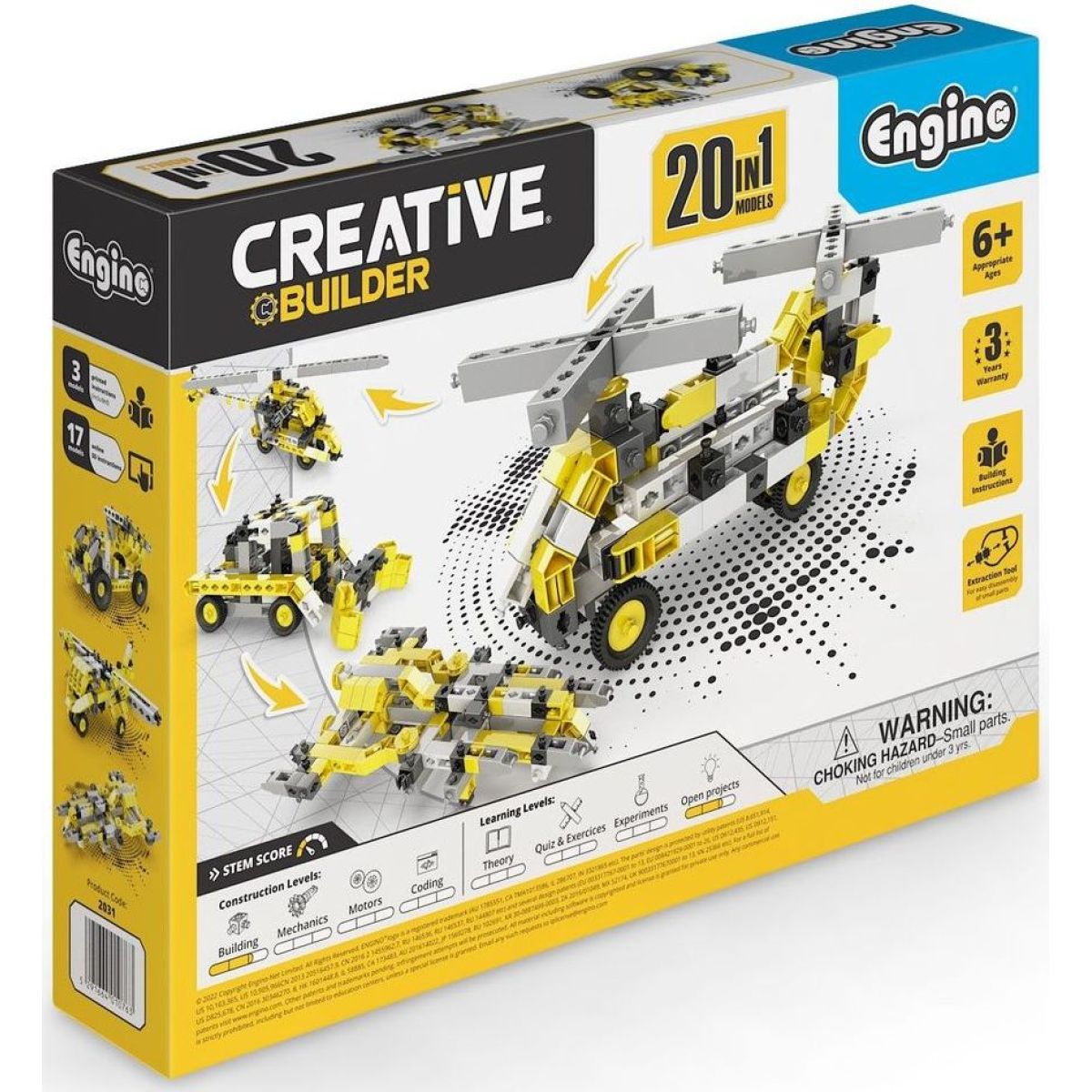 Engino Creative Builder 20 modelů