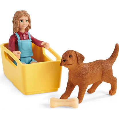 Schleich 42543 Výlet s ručním vozíkem