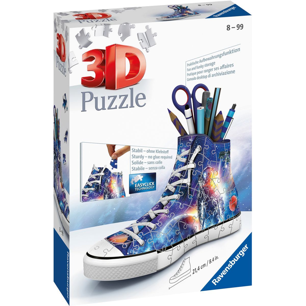 Ravensburger 3D Puzzle Kecka Astronauté 108 dílků