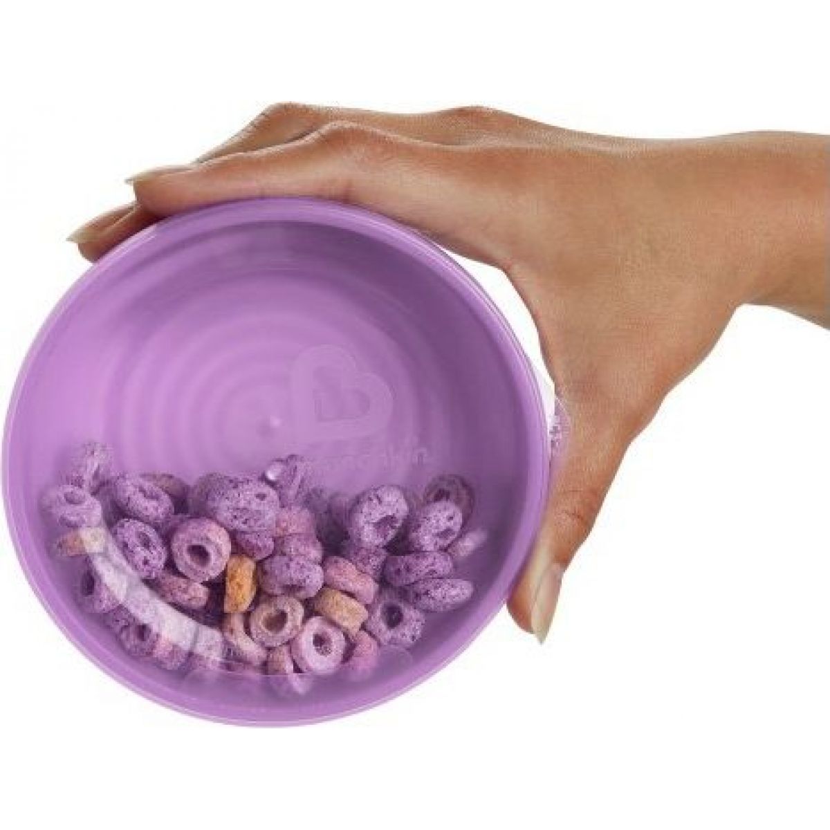 Munchkin Set barevných misek s víčky a lžičkami