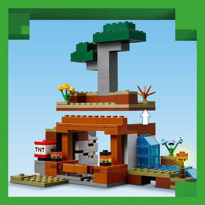 LEGO® Minecraft® 21269 Výprava do dolů a pásovec