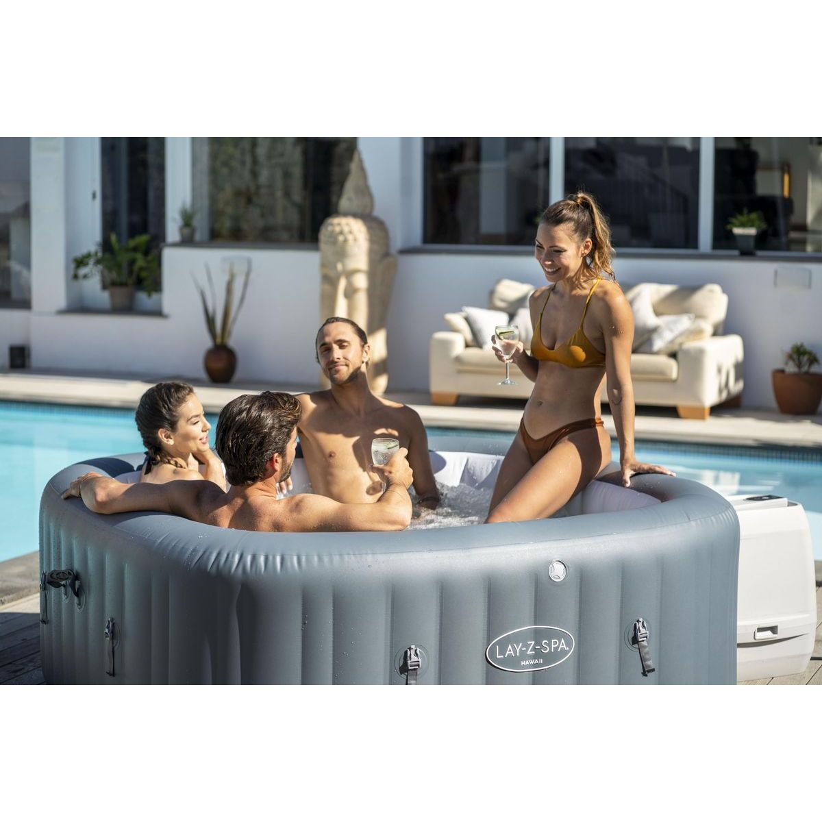 Bestway Vířivka LAY-Z-SPA Hawaii HydroJet Pro