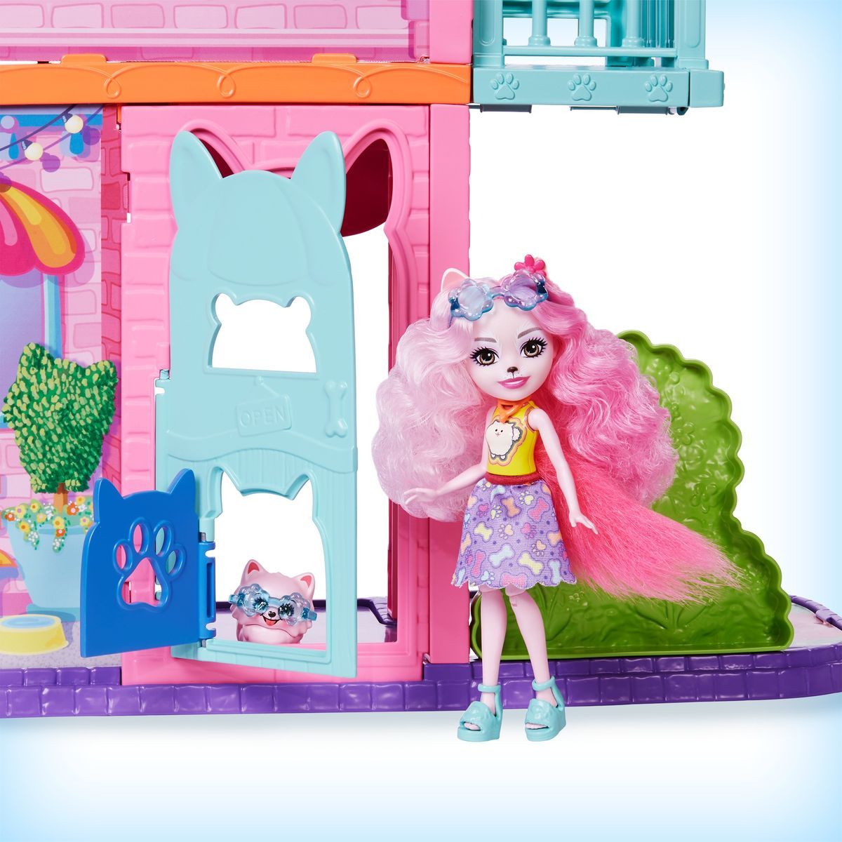 Mattel Enchantimals byteček ve městě