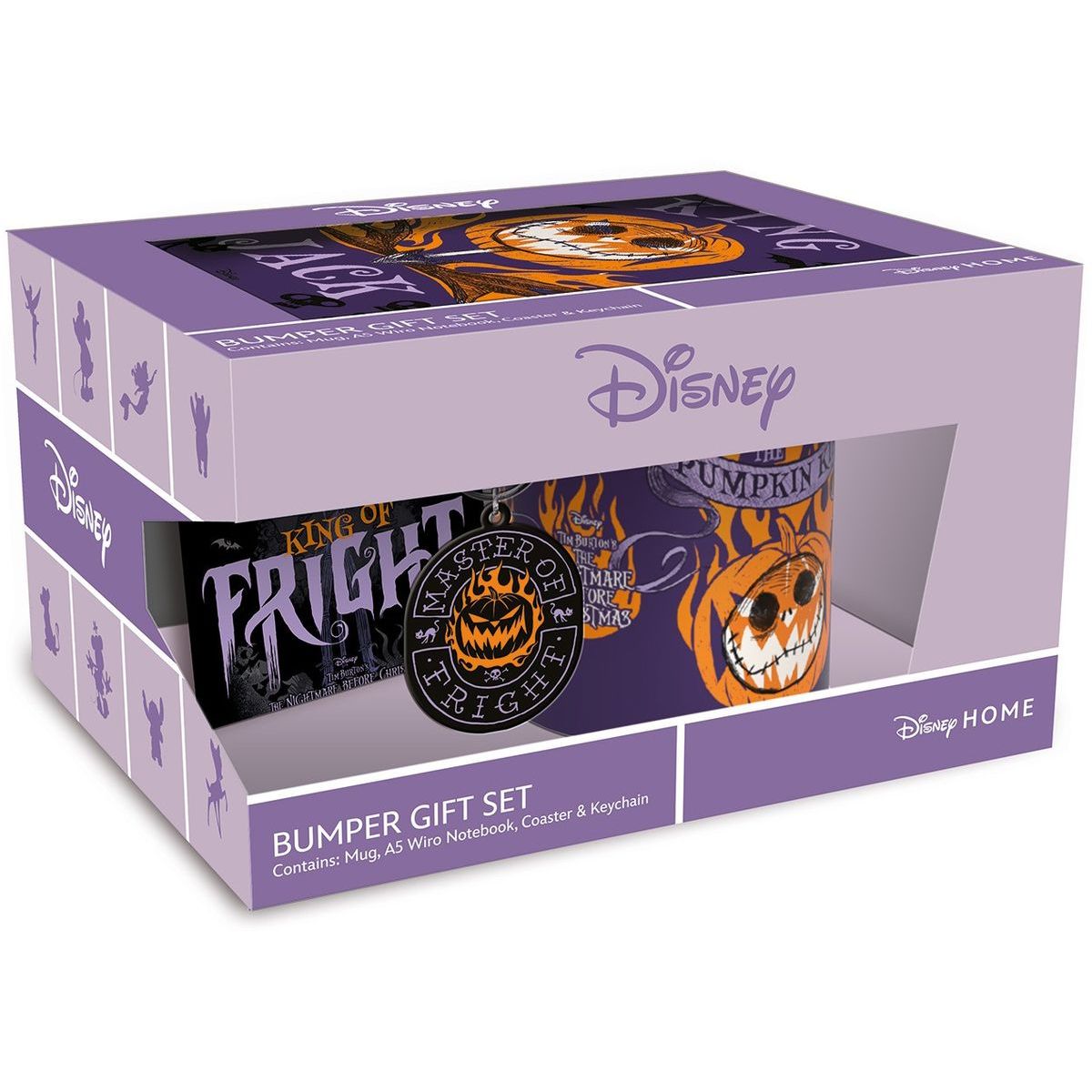 Pyramid International Nightmare Before Christmas Dárkový set (blok, hrnek, podtácek, klíčenka)