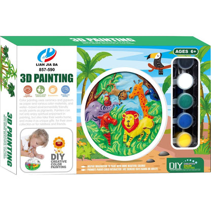 Alltoys 3D malování divoká zvířata