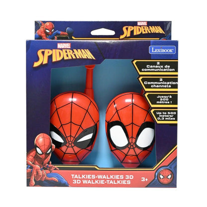 Lexibook 3D vysílačky Spiderman s dosahem 500 m