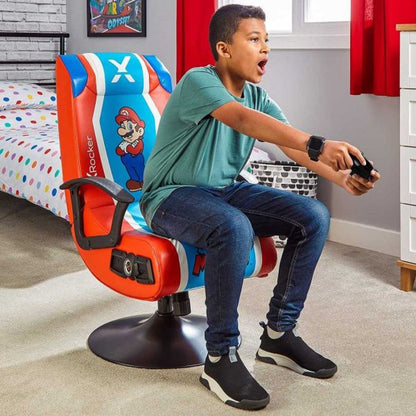 XRocker Nintendo herní židle Mario - audio (se stojánkem)