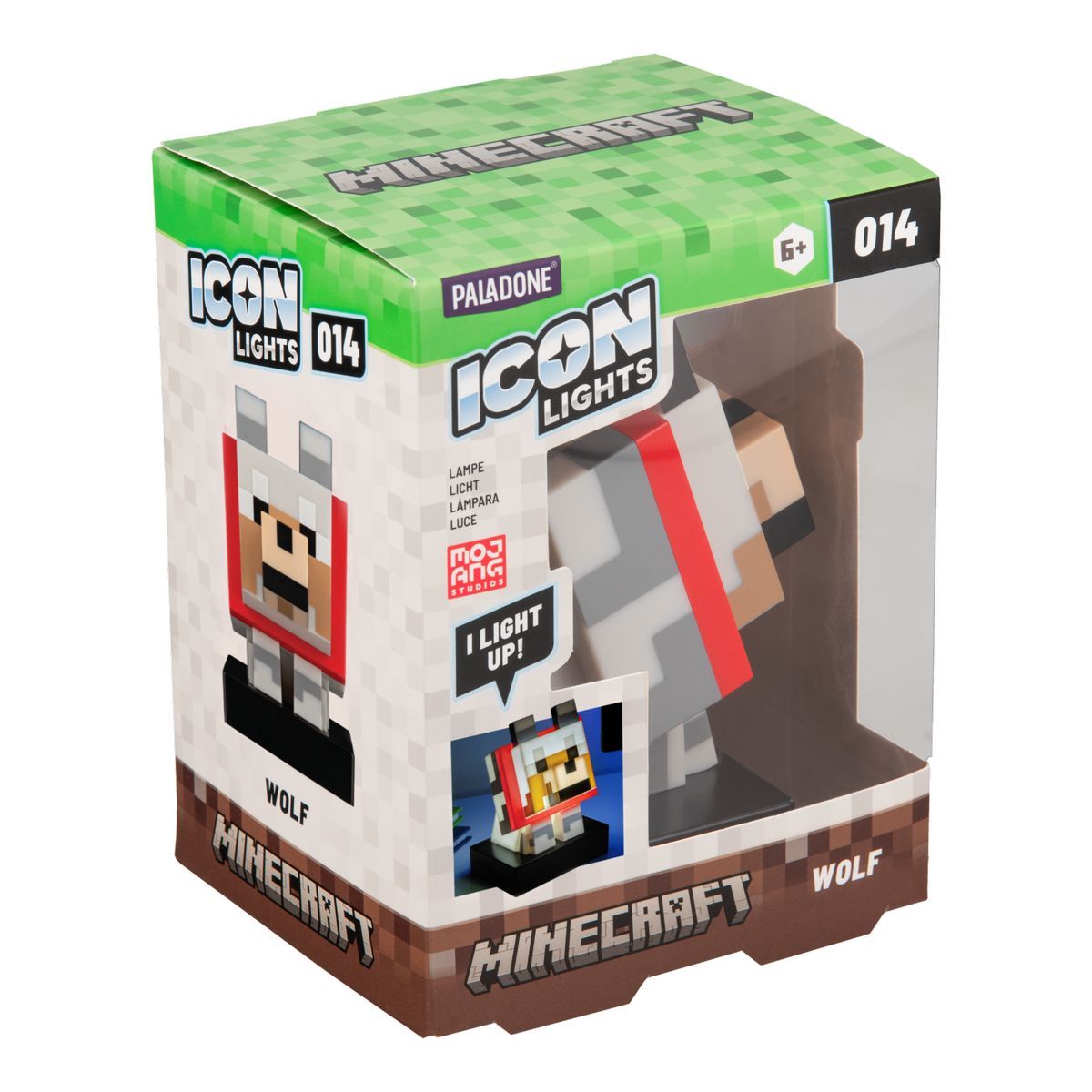 Paladone Icon Light Minecraft Vlk