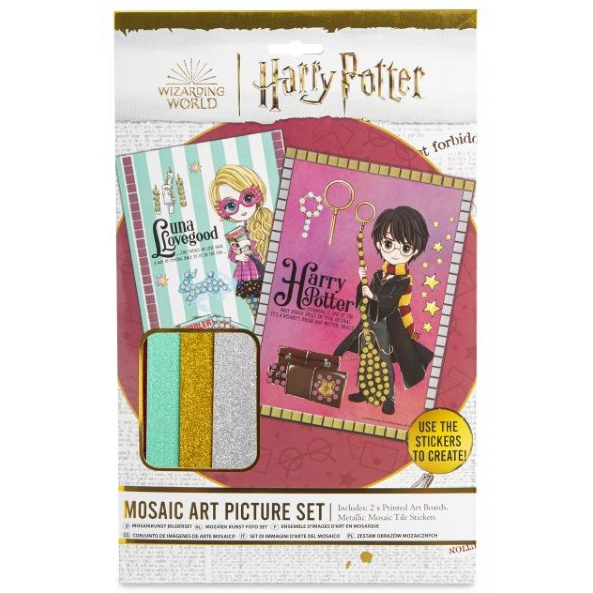 RMS Sada na výrobu mozaikových obrázků Harry Potter