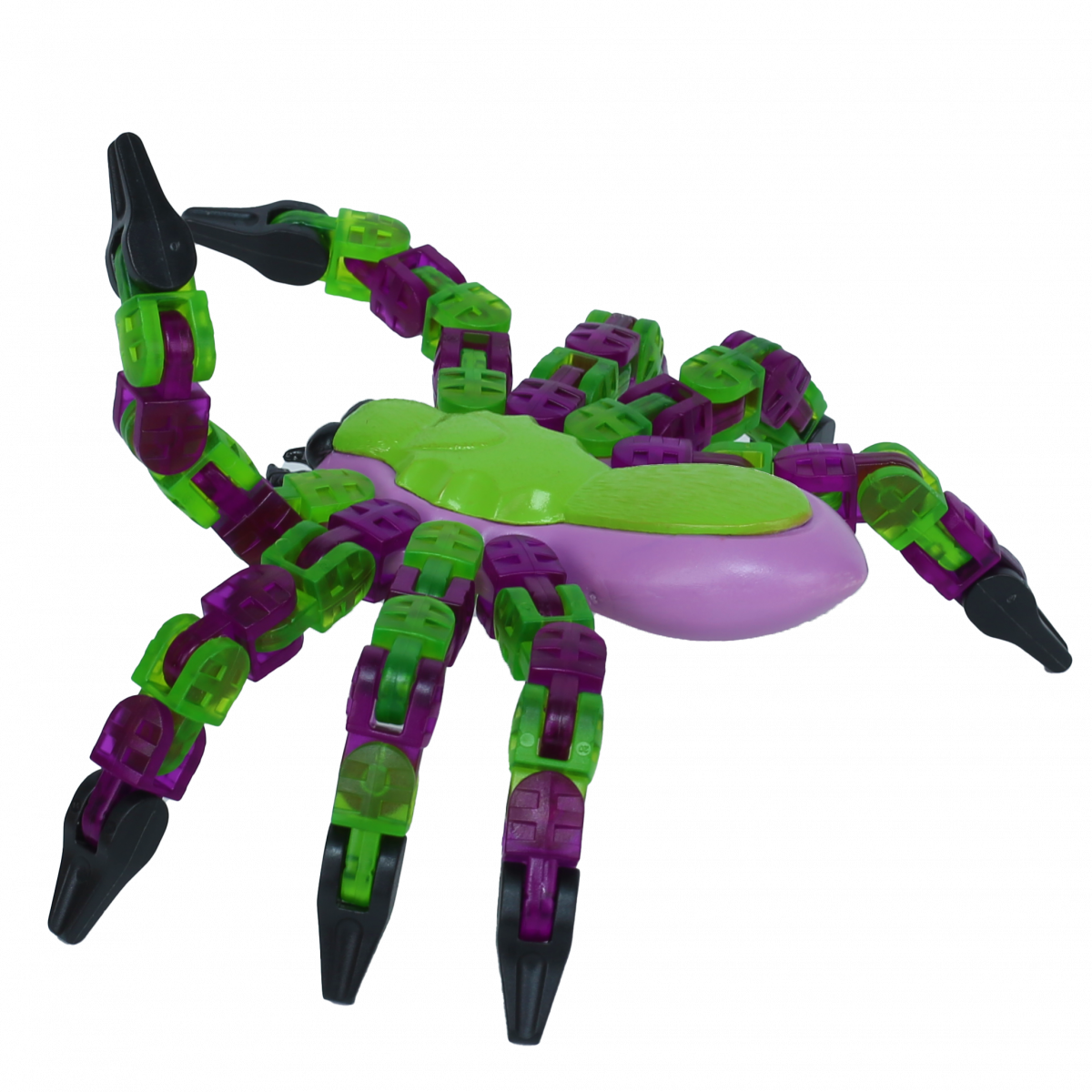 Alltoys Klixx Creaturez Pavouk zeleno-fialový