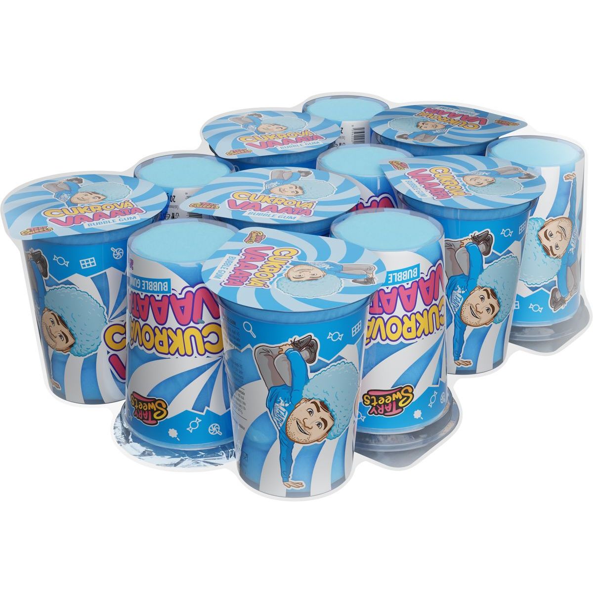 Tary Sweets - Cukrová vata Bubble Gum