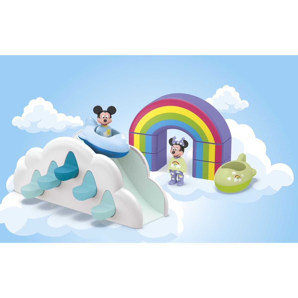 PLAYMOBIL® 71696 Junior & Disney: Obláčkový domek Mickeyho a Minnie