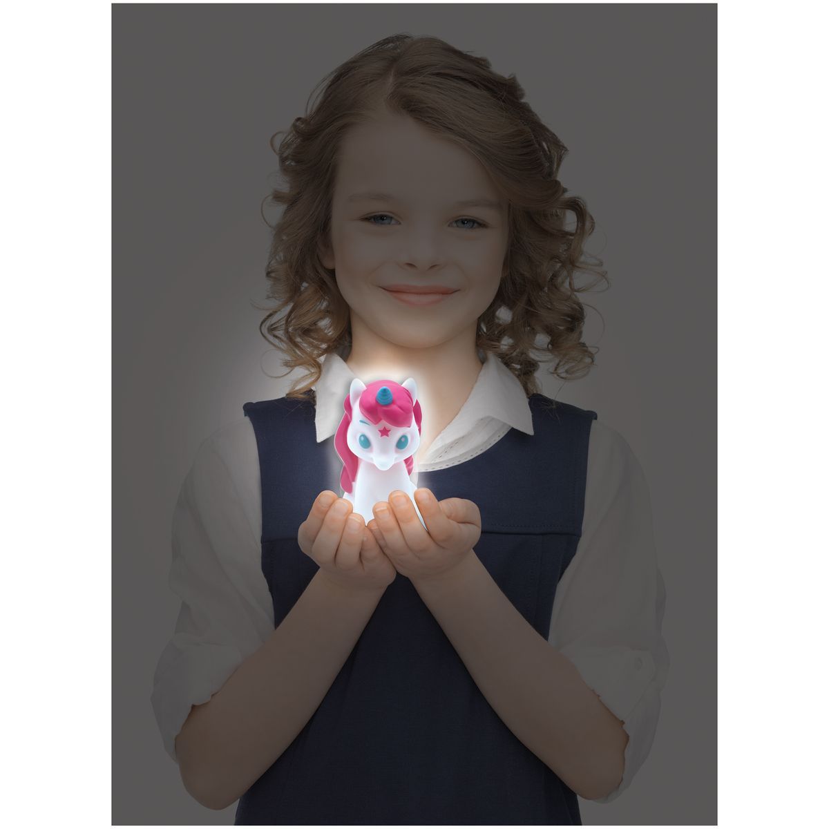 Lexibook Designové noční světlo LED 3D Jednorožec 13 cm