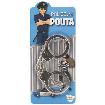Pouta policejní kovová 17 cm