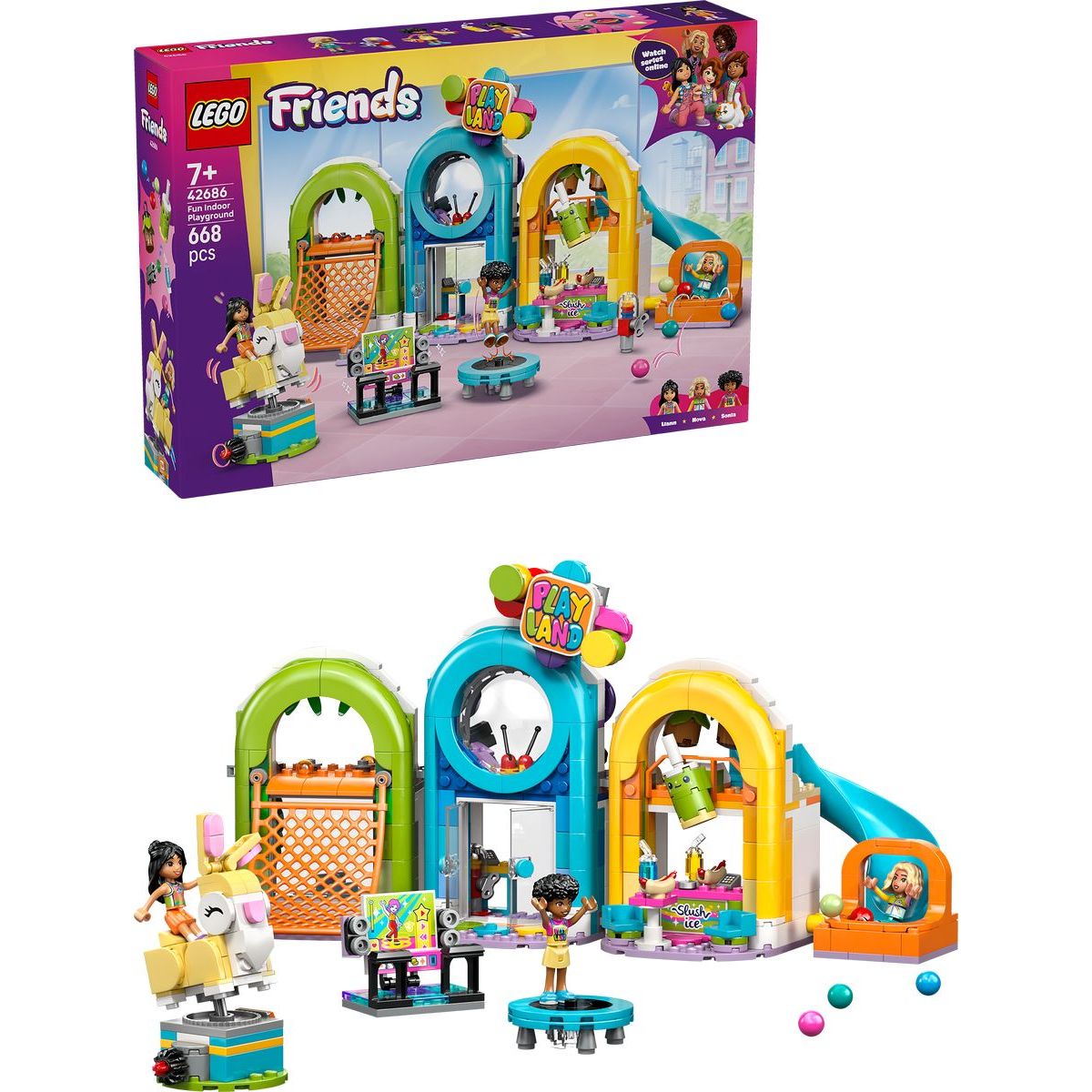 LEGO® 42686 Zábavné interiérové hřiště