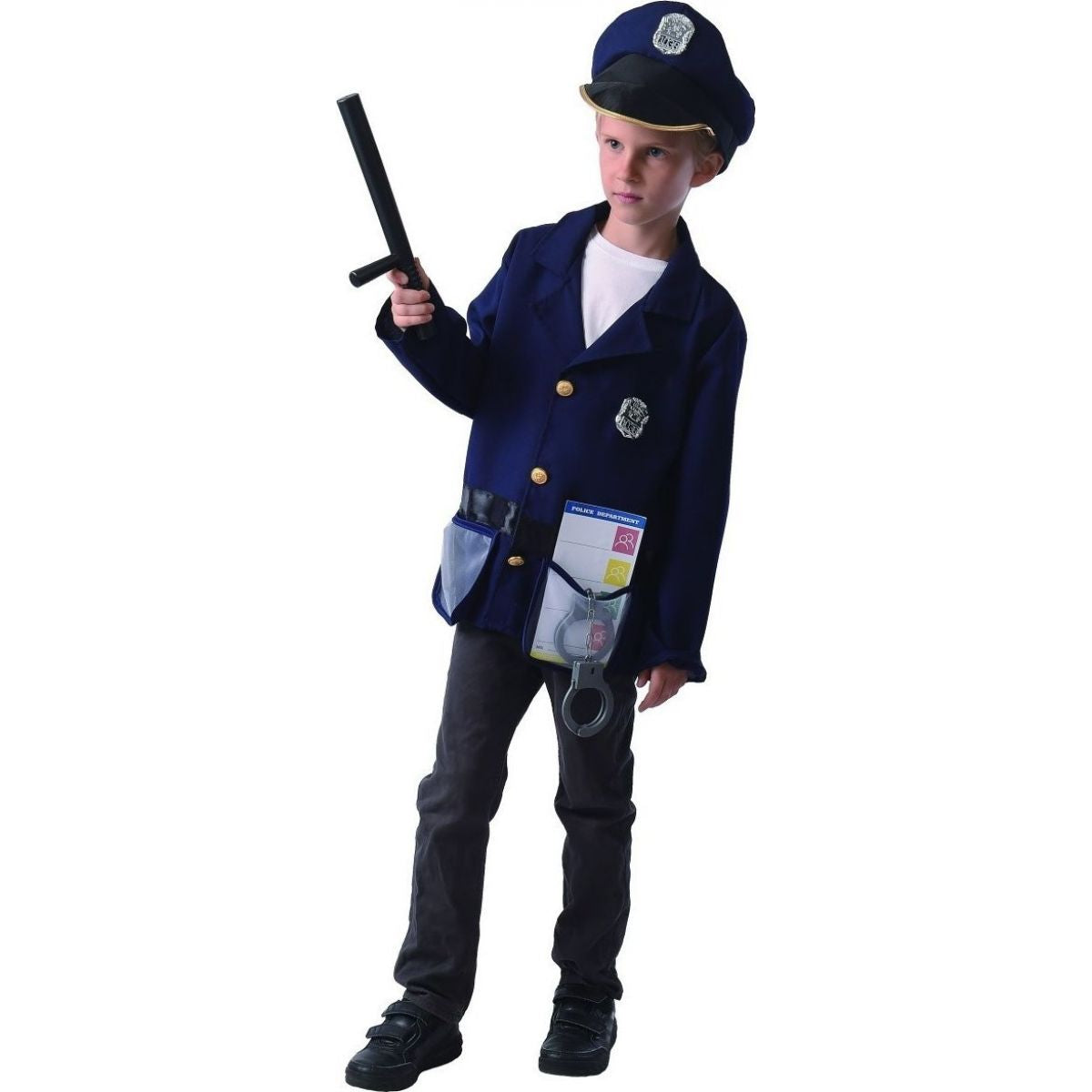Made Dětský kostým Policista s obuškem 110 - 120 cm
