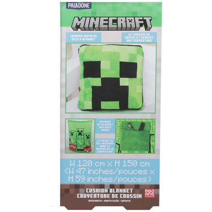 Minecraft Creeper deska s polštářem