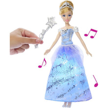 Mattel Disney Princess Popelka se svítícími šaty a zvuky