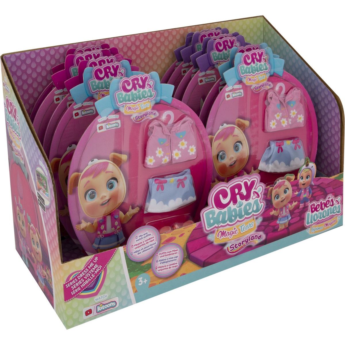 Cry Babies Magic Tears Sada oblečení pro panenku 11 cm obleček 2.