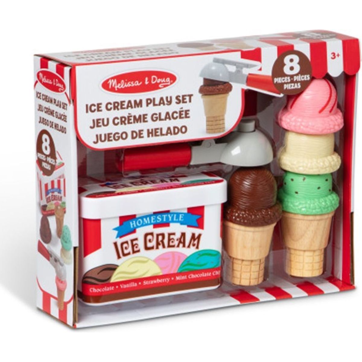 Melissa & Doug kopečková zmrzlina set