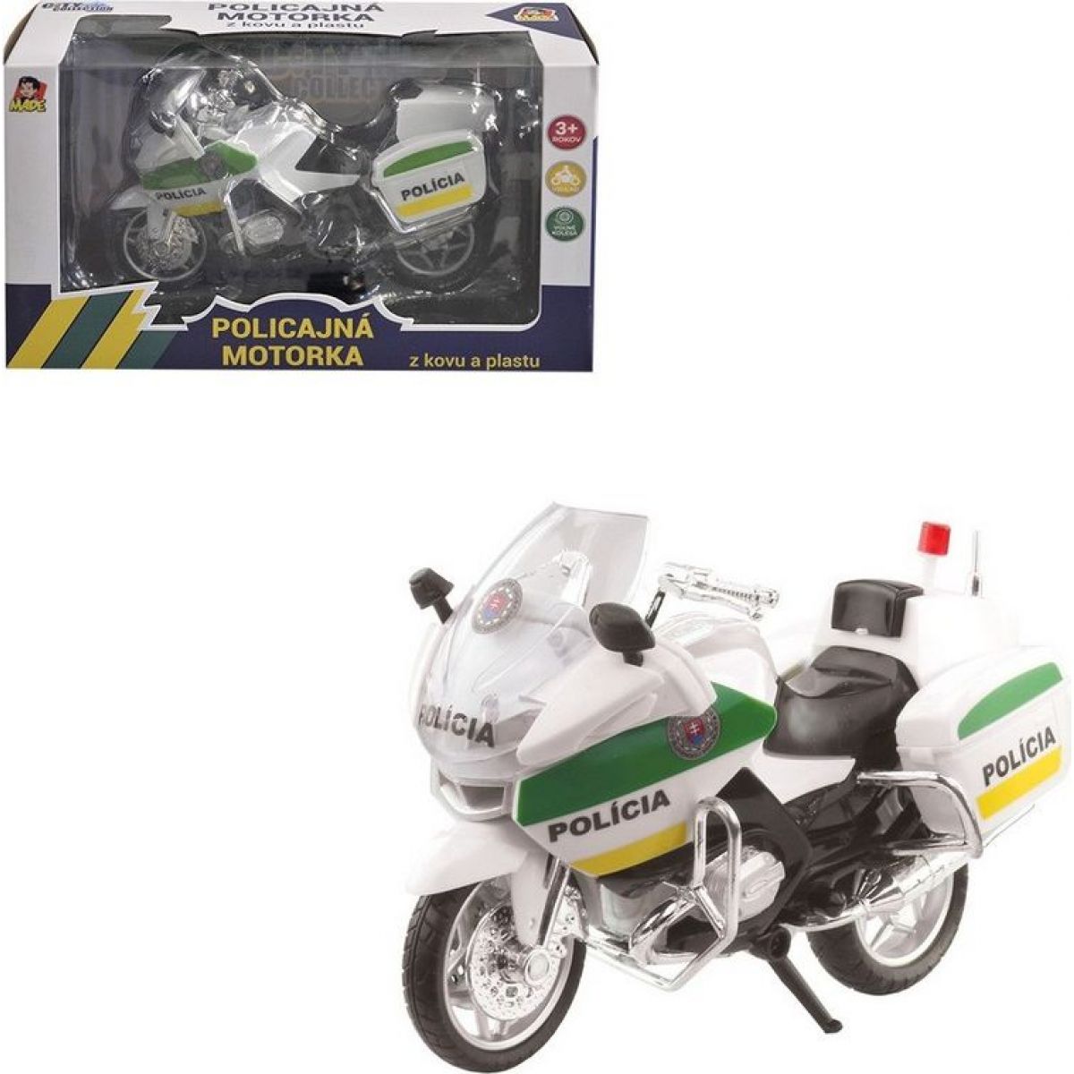 MaDe Motorka policejní - SK verze