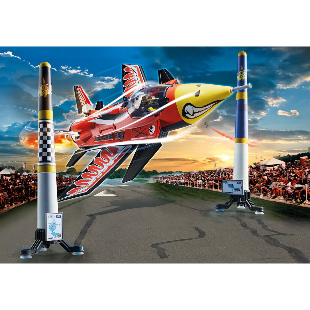 PLAYMOBIL® 70832 Air Stuntshow Tryskový letoun Orel