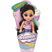 Funville Dreameez mini princezna v kornoutku černé vlásky