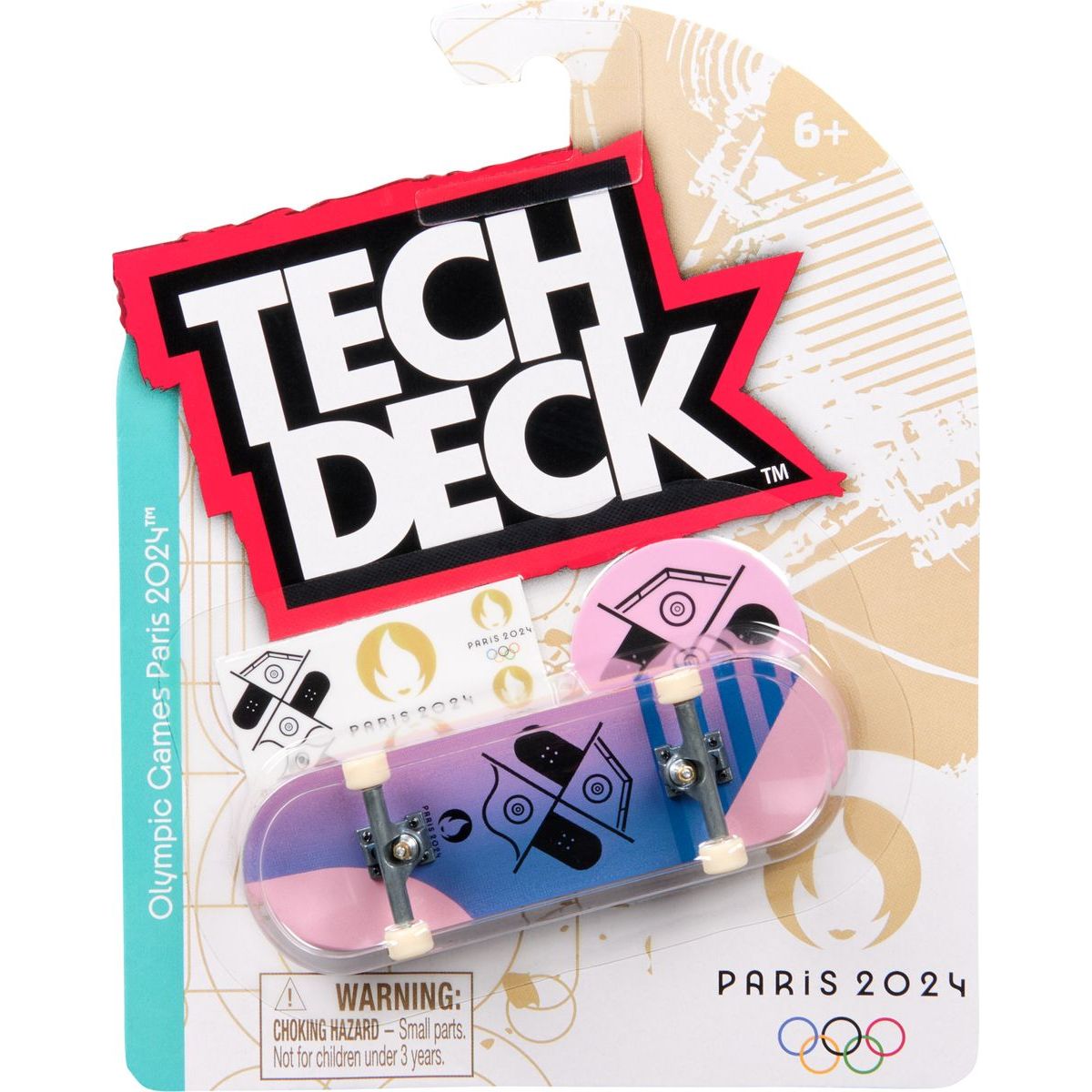 Tech Deck Fingerboard základní balení 7049 Heart Supply Paris Olympics