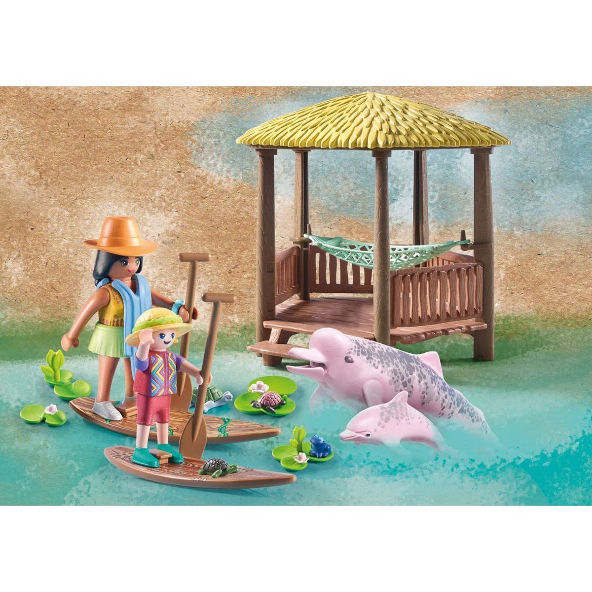 PLAYMOBIL® 71143 Wiltopia Výprava za říčními delfíny