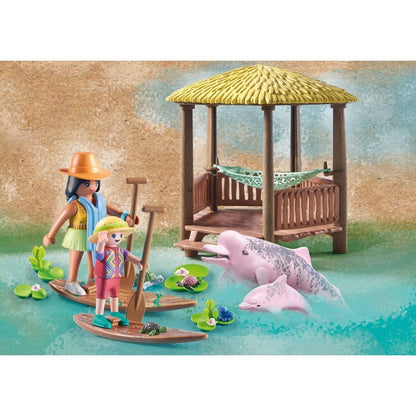 PLAYMOBIL® 71143 Wiltopia Výprava za říčními delfíny