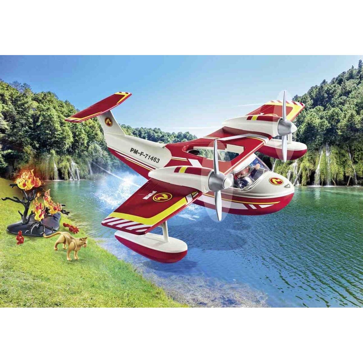 PLAYMOBIL® 71463 Hasičský letoun s hasicí funkcí